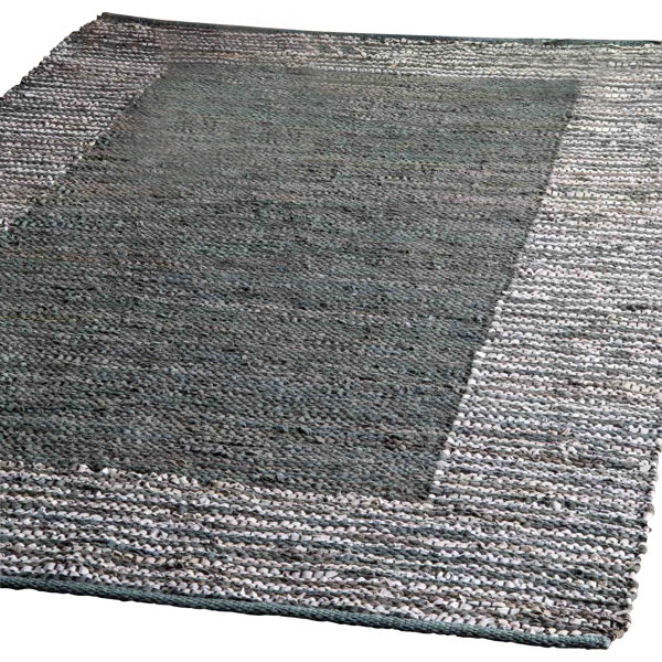 Wrought Studio Tarawa HandWoven Gray Area Rug & Reviews Wayfair